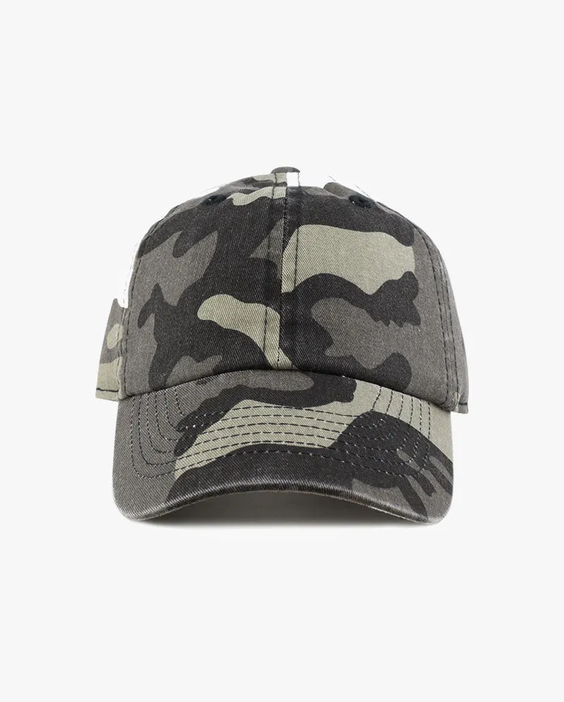 The Hat Depot Kids - Washed Cotton Low Profile Baseball Cap