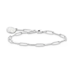 Thomas Sabo Sterling Silver Charmista Long Link 17cm Bracelet