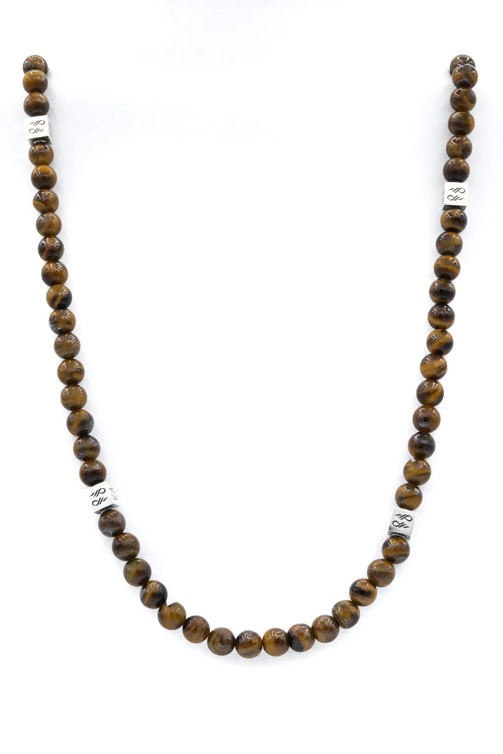 Tigers Eye Natural Gemstone Centerpiece Necklace