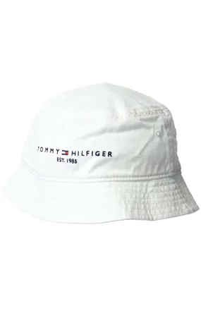 Tommy Hilfiger Classic White Established Bucket Hat