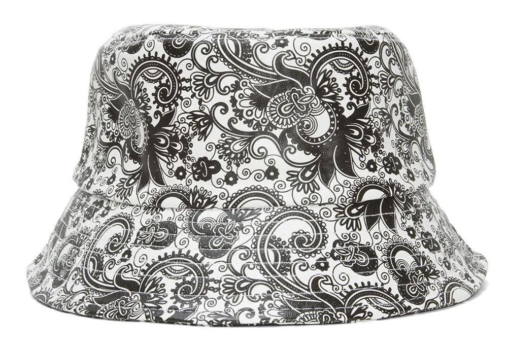 TopHeadwear Floral Print Bucket Hat