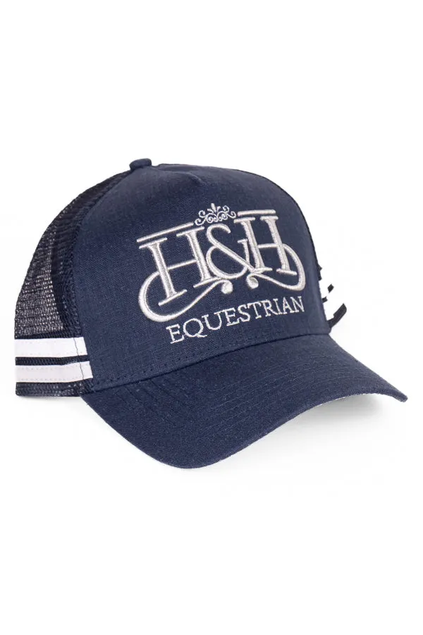 Trucker Cap - EQ Navy & Silver