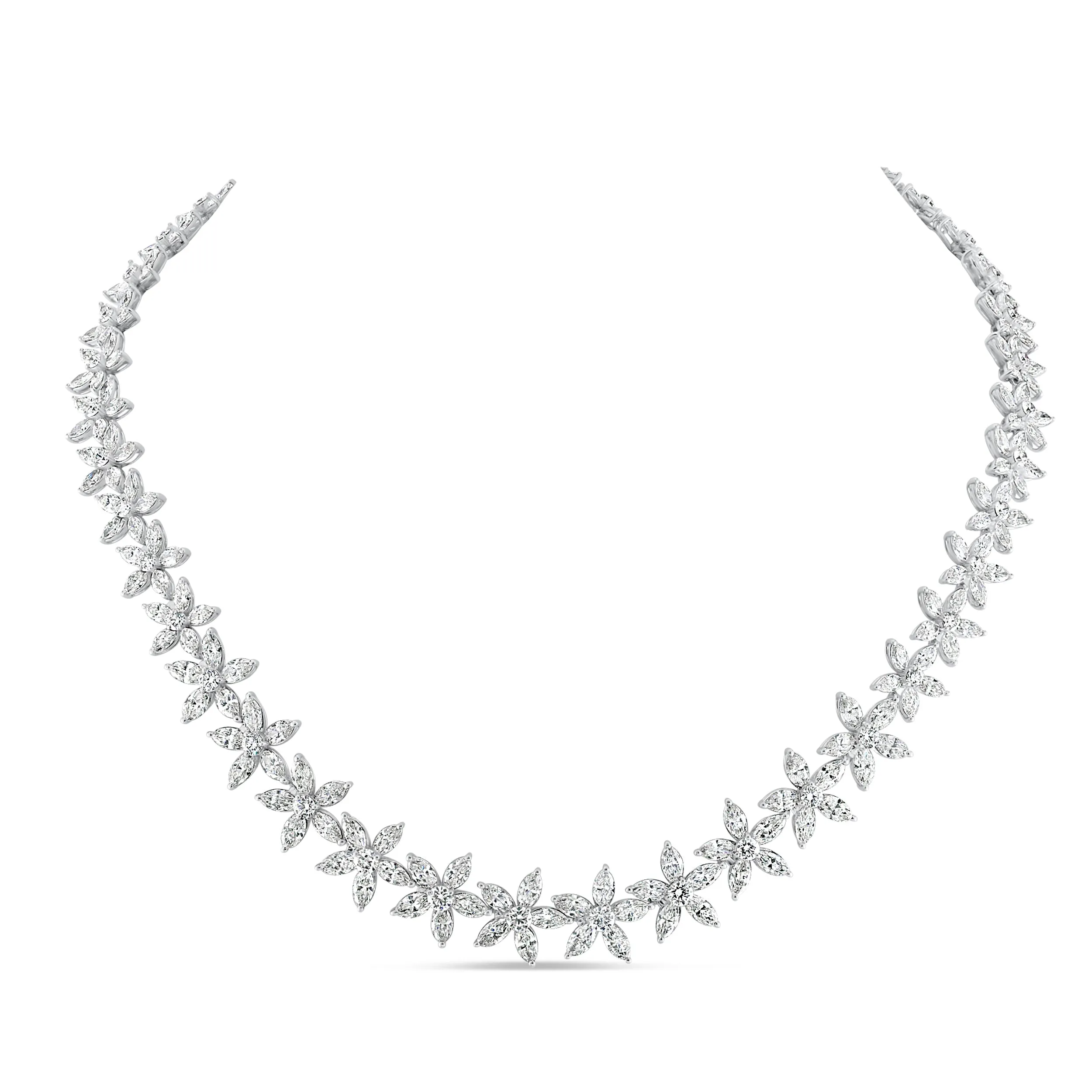 Uneek Necklace 18K White Gold NK1337