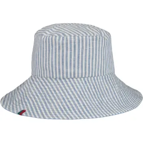 Vala Hat - Sky Blue Stripe