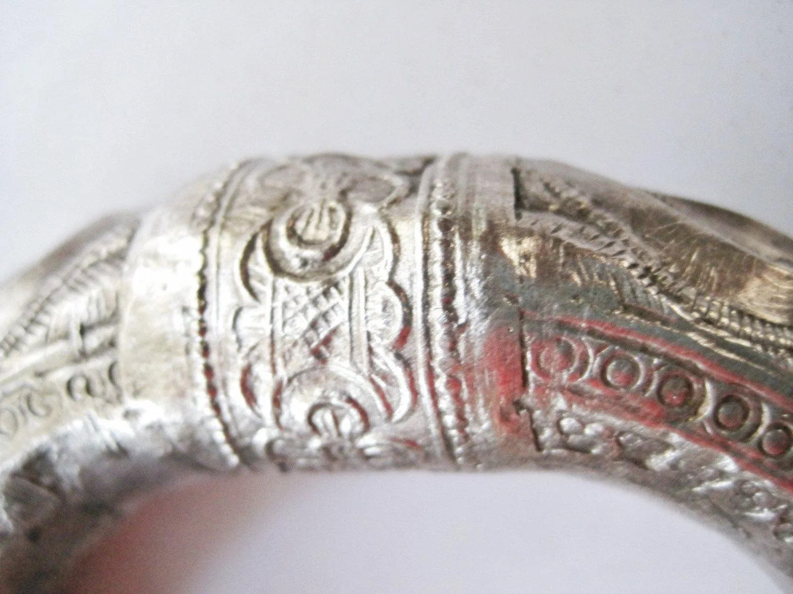 Vintage Silver Omani Rattle Bracelet