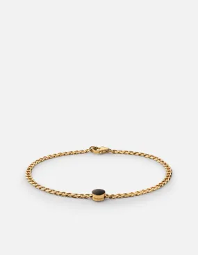 Volcan Type Chain Bracelet, Gold Vermeil