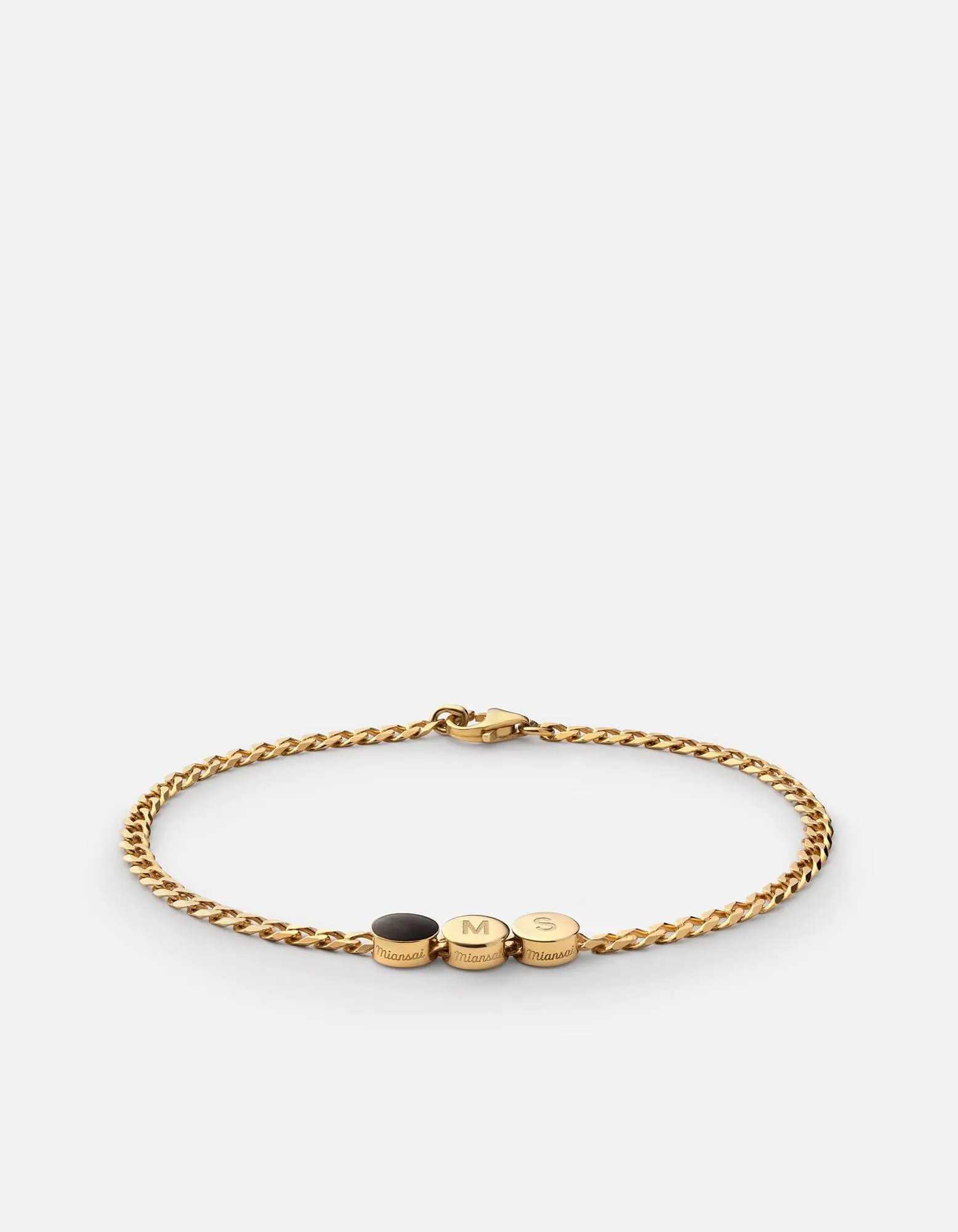 Volcan Type Chain Bracelet, Gold Vermeil