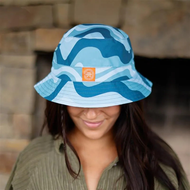 Wavy Reversible Bucket Hat