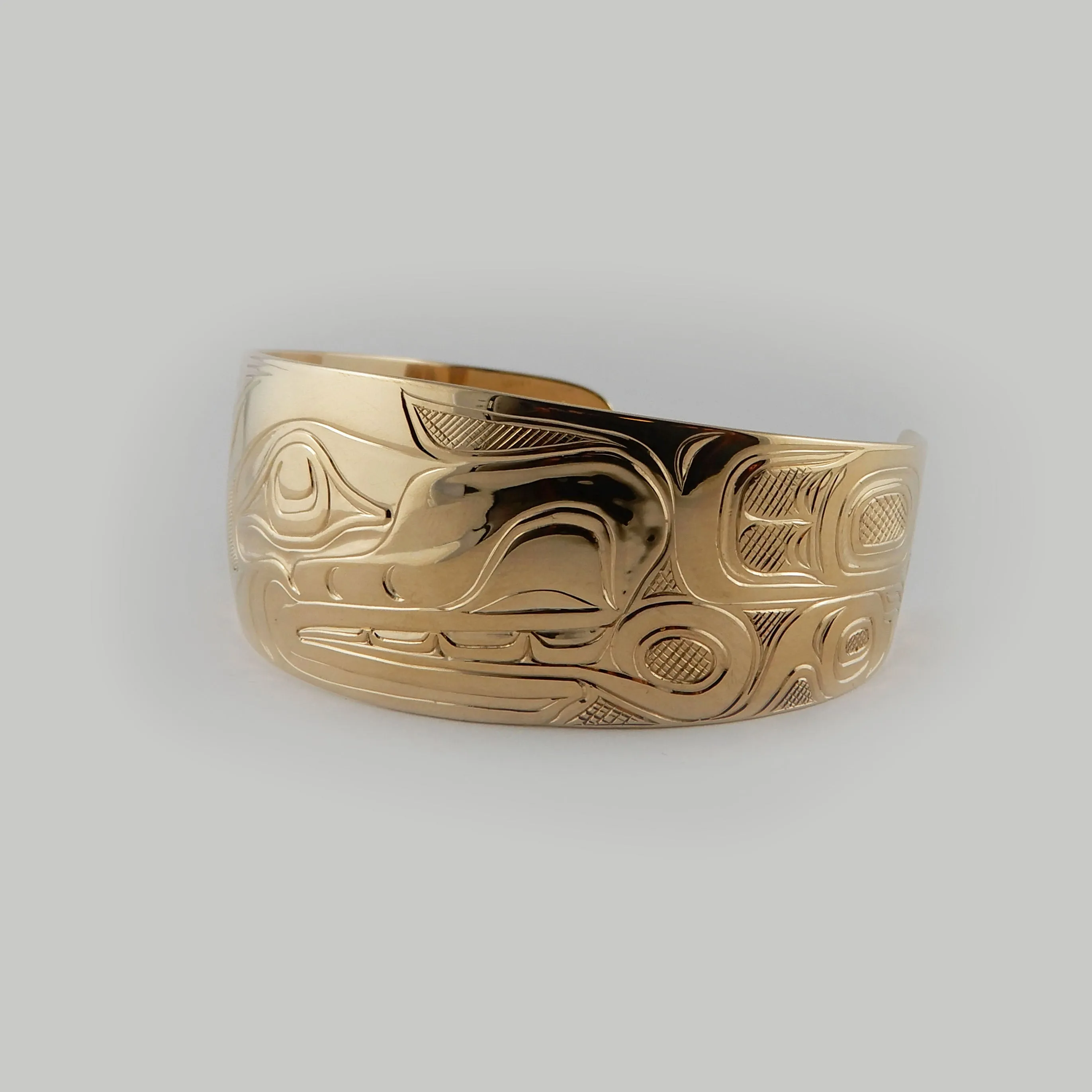 Wolf Gold Bracelet