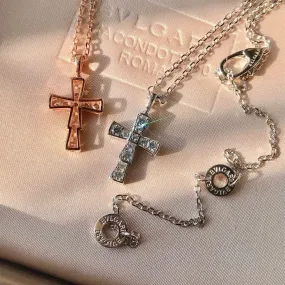 Women's Cross & Pendant Necklace