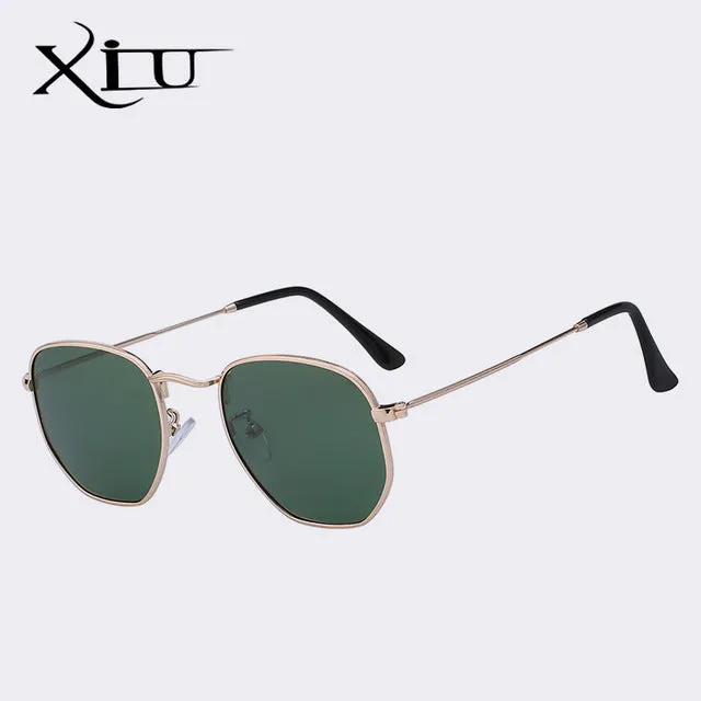 Xiu Brand Men's Polarized Sunglasses Mirror Smoke Black Brown