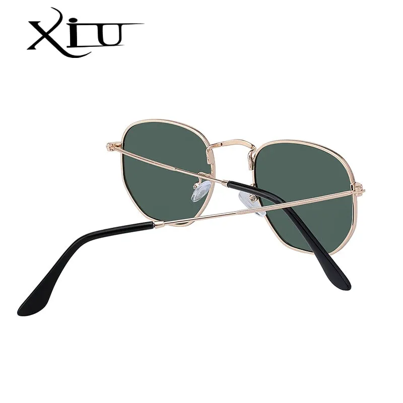 Xiu Brand Men's Polarized Sunglasses Mirror Smoke Black Brown