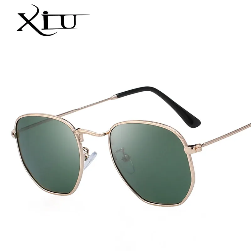 Xiu Brand Men's Polarized Sunglasses Mirror Smoke Black Brown